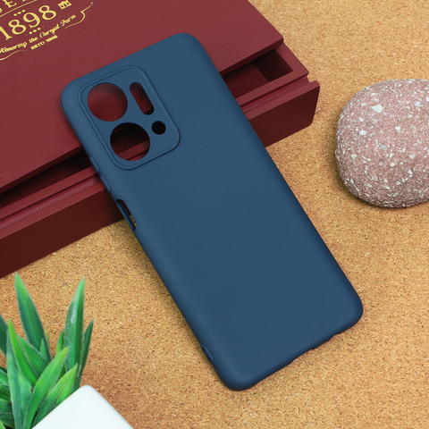 Zastitna maska (futrola) Teracell Giulietta - Huawei Honor X7a mat tamno plava.