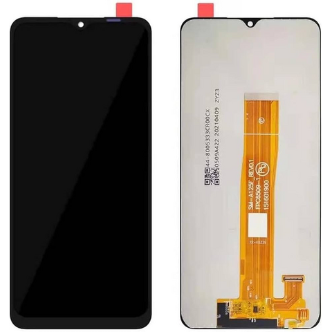 LCD displej (ekran) - Samsung A125 Galaxy A12 + touchscreen crni CHO.