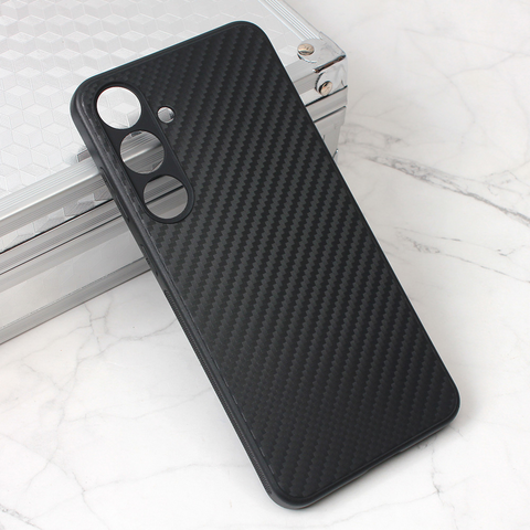 Zastitna maska (futrola) Carbon fiber - Samsung S926B Galaxy S24 Plus crna.
