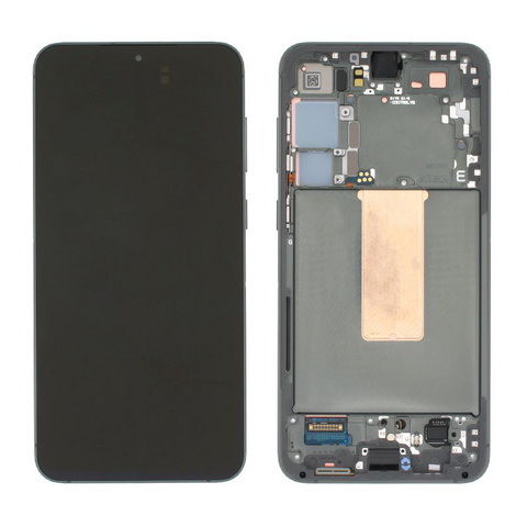 LCD displej (ekran) - Samsung S916B/Galaxy S23 Plus + touchscreen + okvir Green Service Pack ORG/GH82-30477C.