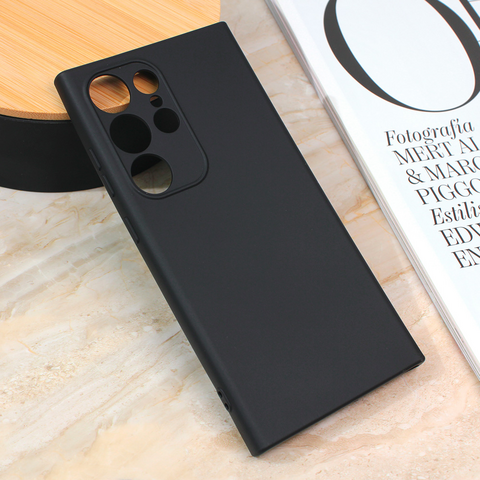 Zastitna maska (futrola) Teracell Giulietta - Samsung S928B Galaxy S24 Ultra mat crna.