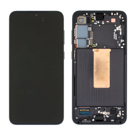 LCD displej (ekran) - Samsung S916B/Galaxy S23 Plus + touchscreen + okvir Phantom crni Service Pack ORG/GH82-30477A.