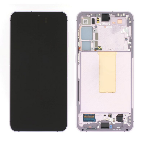 LCD displej (ekran) - Samsung S916B/Galaxy S23 Plus + touchscreen + okvir Lavander Service Pack ORG/GH82-30477D.