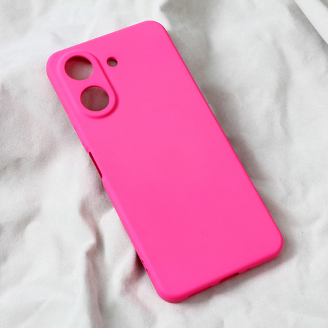 Zastitna maska (futrola) Teracell Soft Velvet - Xiaomi Redmi 13C pink.