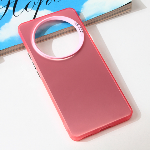 Zastitna maska (futrola) providna - Huawei Honor Magic 6 lite roza.