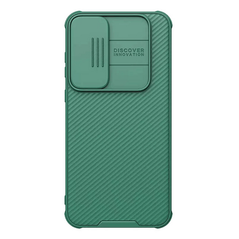 Zastitna maska (futrola) Nillkin CamShield Pro - Samsung A556 Galaxy A55 5G zelena.