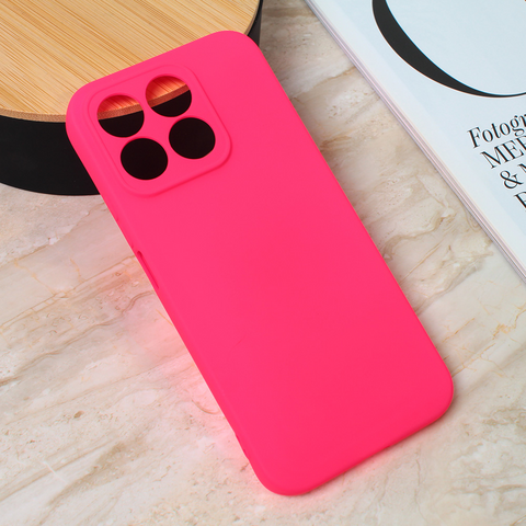 Zastitna maska (futrola) Teracell Giulietta - Huawei Honor X8b mat pink.