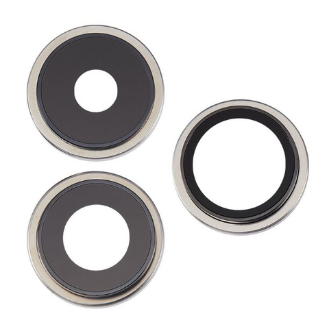 Staklo kamere - iPhone 15 Pro 6.1 beli (white) Titanium.