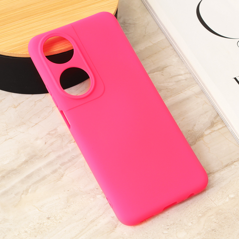 Zastitna maska (futrola) Teracell Giulietta - Huawei Honor X7b mat pink.