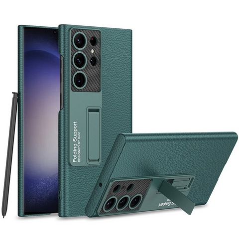 Zastitna maska (futrola) Holster - Samsung S928B Galaxy S24 Ultra zelena.