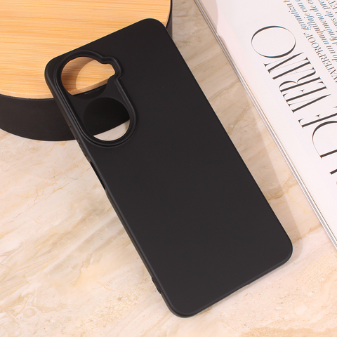 Zastitna maska (futrola) Teracell Giulietta - Huawei Nova 12 SE mat crna.