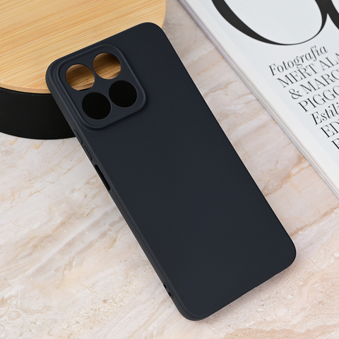 Zastitna maska (futrola) Teracell Giulietta - Huawei Honor 200 Smart/Honor X7c mat crna.