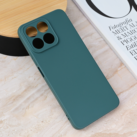Zastitna maska (futrola) Teracell Giulietta - Huawei Honor 200 Smart/Honor X7c mat zelena.
