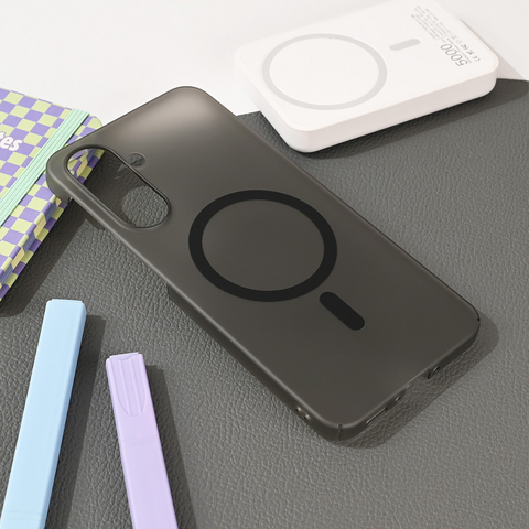 Zastitna maska (futrola) Magsafe mat PC - Samsung A366 Galaxy A36 5G crna.