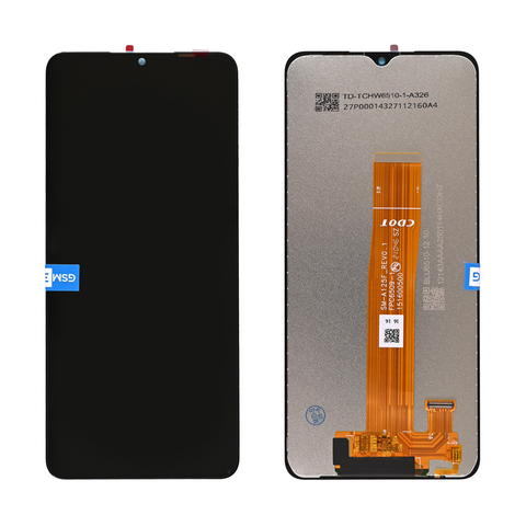 LCD displej (ekran) - Samsung A125 Galaxy A12 (GH82-24490A) + touchscreen crni FULL ORG-SP.