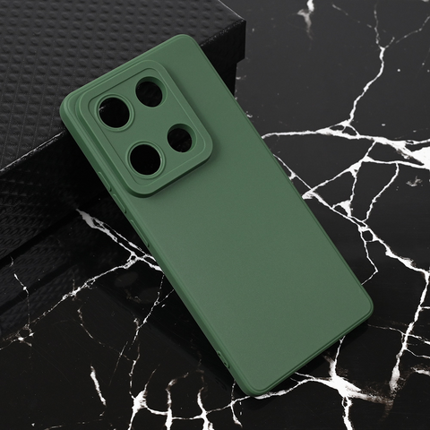 Zastitna maska (futrola) Teracell Giulietta - Xiaomi Redmi Note 14S (EU) mat zelena.