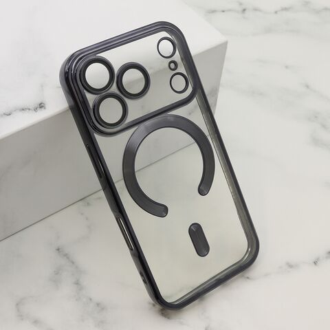 Zastitna maska (futrola) CAMERA PROTECT MAGSAFE - iPhone 17 Pro crna (MS).