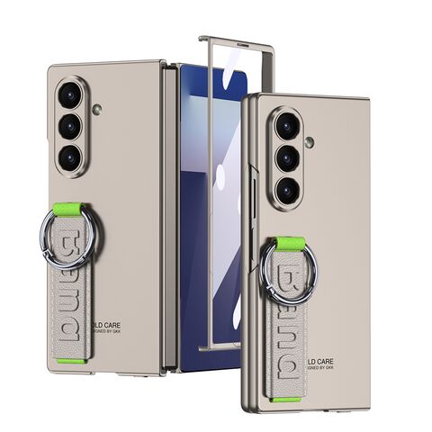 Zastitna maska (futrola) STRAP CASE - Samsung F966B Galaxy Z Fold 7 5G titanijum (GKK case) (MS).