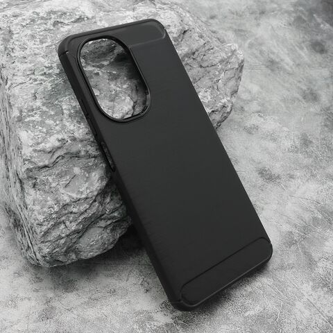 Zastitna silikonska maska (futrola) BRUSHED - Xiaomi Redmi A5 4G NFC (173 mm) crna (MS).