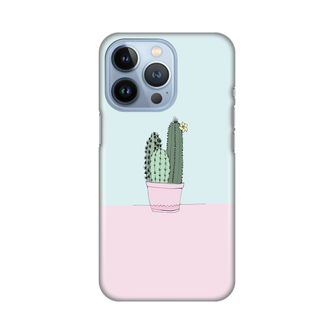 Zastitna silikonska maska (futrola) PRINT - iPhone 13 Pro Cactus.