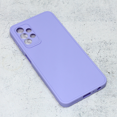 Zastitna maska (futrola) 3D Camera - Samsung A135 Galaxy A13 4G ljubicasta.