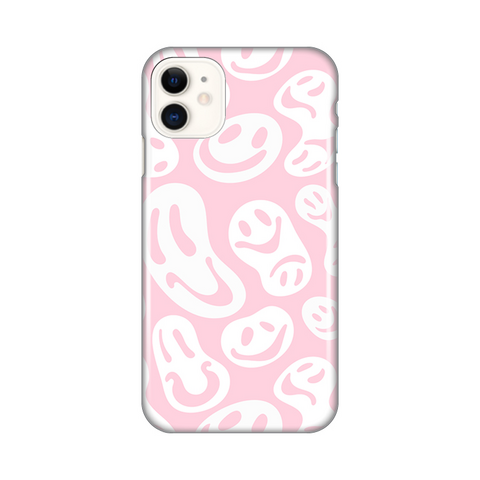 Zastitna silikonska maska (futrola) PRINT - iPhone 11 6.1 Pink Smiles.
