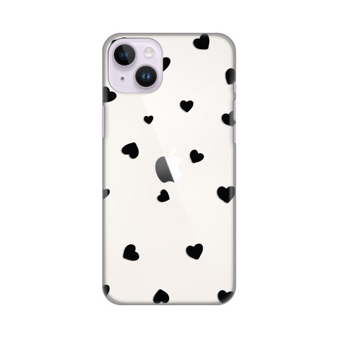 Zastitna ultra tanka (skin) maska / futrola PRINT - iPhone 14 Plus Hearts.