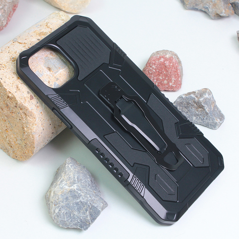 Zastitna maska (futrola) Fight Clip - iPhone 14 Plus crna.