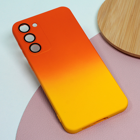 Zastitna maska (futrola) Rainbow Spring - Samsung S916B Galaxy S23 Plus narandzasto zuta.