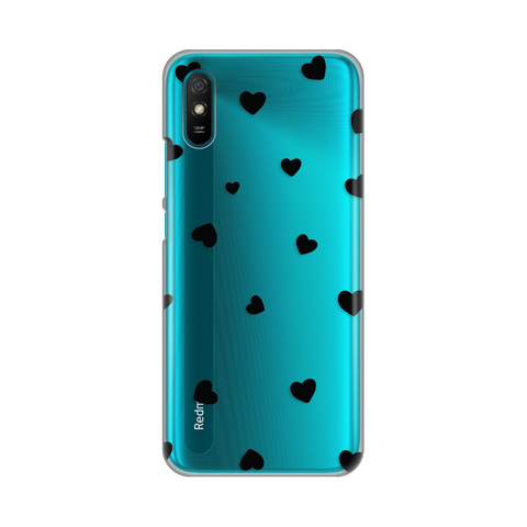Zastitna ultra tanka (skin) maska / futrola PRINT - Xiaomi Redmi 9A Hearts.