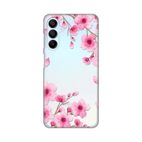 Zastitna ultra tanka (skin) maska / futrola PRINT - Samsung A156 Galaxy A15 5G Rose Flowers.