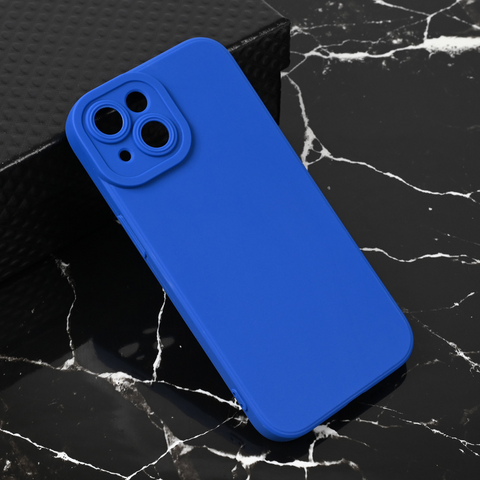 Zastitna maska (futrola) Teracell Giulietta - iPhone 15 mat plava.