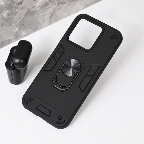 Zastitna maska (futrola) Hard Ring - Huawei Honor X8c crna.