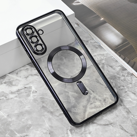 Zastitna maska (futrola) Magsafe Lux - Samsung A175 Galaxy A17 crna.