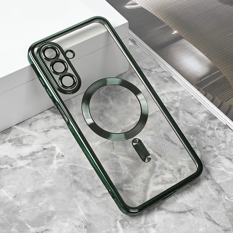 Zastitna maska (futrola) Magsafe Lux - Samsung A175 Galaxy A17 zelena.