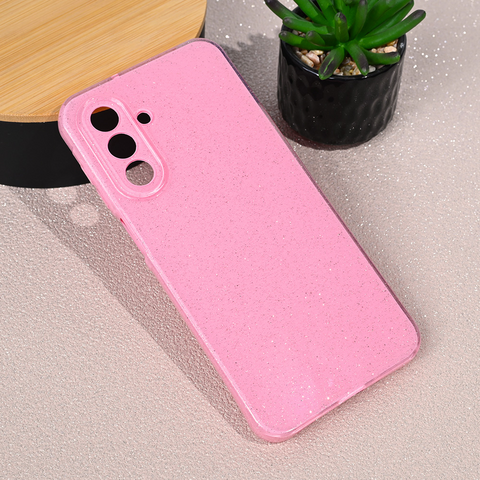 Zastitna maska (futrola) Sparkle Dust - Samsung A175 Galaxy A17 roze.