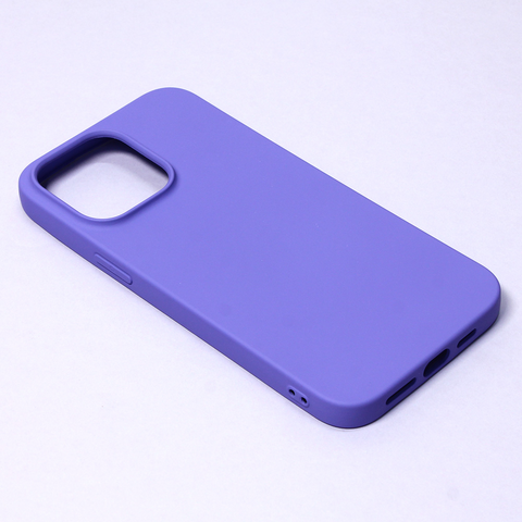 Zastitna maska (futrola) Teracell Giulietta - iPhone 14 Pro Max 6.7 mat ljubicasta.