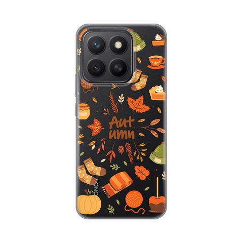 Zastitna ultra tanka (skin) maska / futrola PRINT - Huawei Honor X8c Autumn.