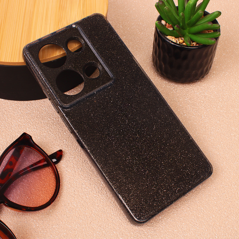 Zastitna maska (futrola) Sparkle Dust - Xiaomi Redmi Note 13 Pro 4G crna.