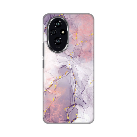 Zastitna silikonska maska (futrola) PRINT - Huawei Honor 200 Pink Marble.