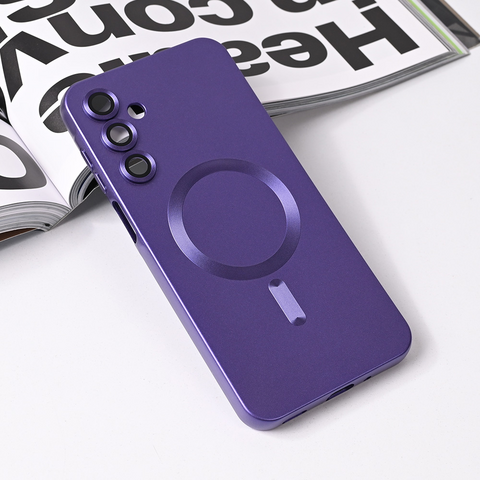 Zastitna maska (futrola) Magsafe Chrome - Samsung A165F Galaxy A16 ljubicasta.