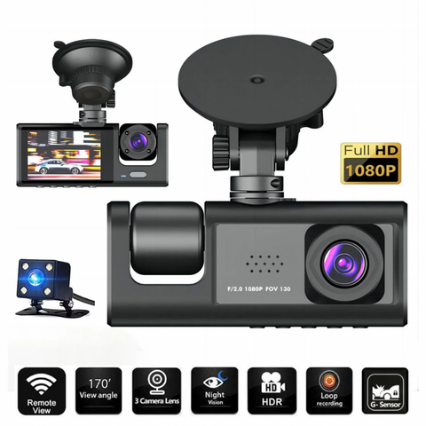 Kamera - Auto DashCam S1 JWD 1080P crna.