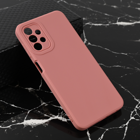 Zastitna maska (futrola) Teracell Giulietta - Samsung A135 Galaxy A13 4G mat tamno roze.