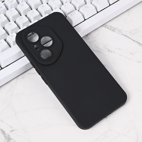 Zastitna maska (futrola) Silikon Pro Camera - Huawei Honor 400 Pro crna.