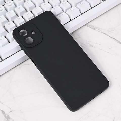 Zastitna maska (futrola) Silikon Pro Camera - Samsung A075F Galaxy A07 4G crna.