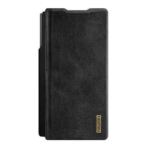 Zastitna maska (futrola) Nillkin Qin Pro Leather - Samsung F966B Galaxy Z Fold 7 crna (with pen).