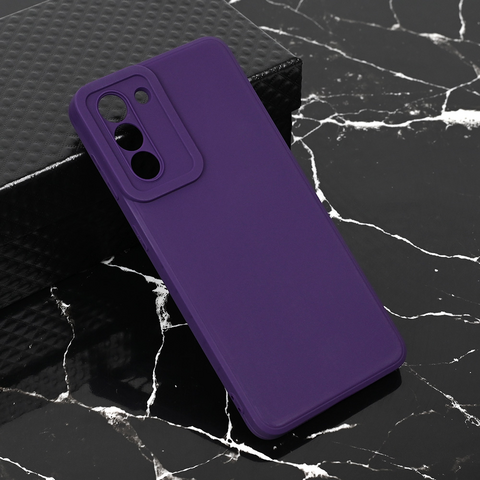 Zastitna maska (futrola) Teracell Giulietta - Samsung G991 Galaxy S21 mat tamno ljubicasta.