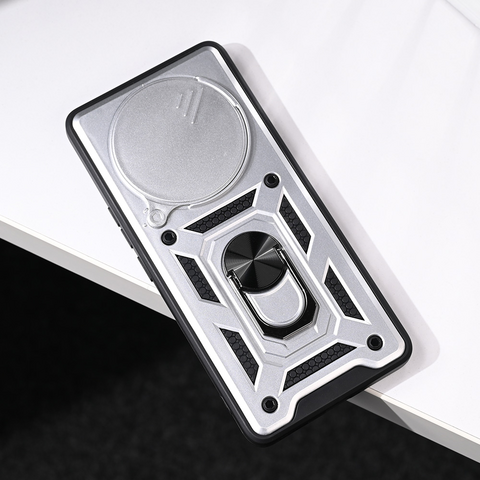 Zastitna maska (futrola) Hard Shield - Huawei Honor Magic 7 lite srebrna.