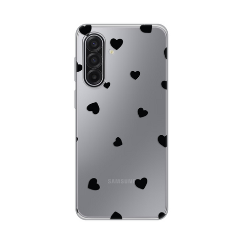 Zastitna ultra tanka (skin) maska / futrola PRINT - Samsung A175 Galaxy A17 Hearts.
