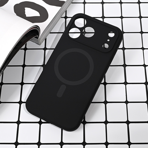 Zastitna maska (futrola) Magsafe Pure color - iPhone 17 Pro Max 6.9 crna.